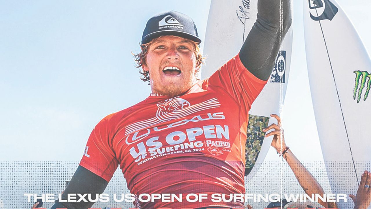 Apenas con 10 décimas de ventaja sobre su rival, Marco Mignot, el surfista Alan Cleland se proclamó ganador del Abierto de Estados Unidos en surf, tras conseguir un puntaje de 12.70