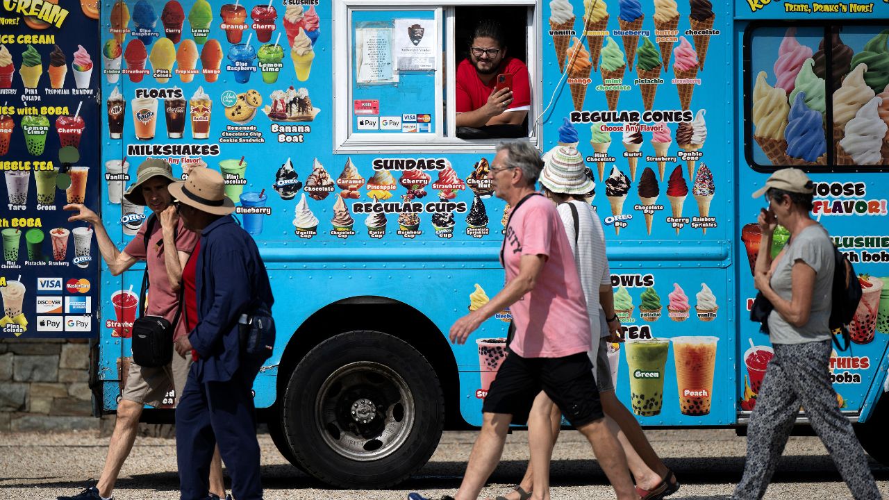 CALOR ABRASADOR. Los estados del Atlántico Medio, incluidos Delaware, Washington D.C. y Nueva York, alcanzarán récords de temperatura cercanos a los 37.8 °C.