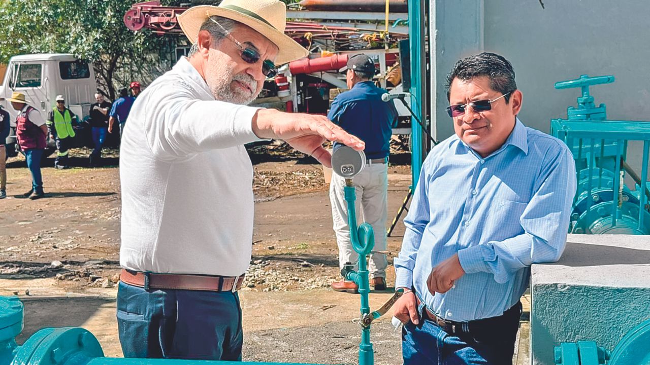 Tarea. Rafael Carmona, director general de Sacmex, dijo que una de las principales tareas de este Gobierno fue la política de reciclaje de agua. 