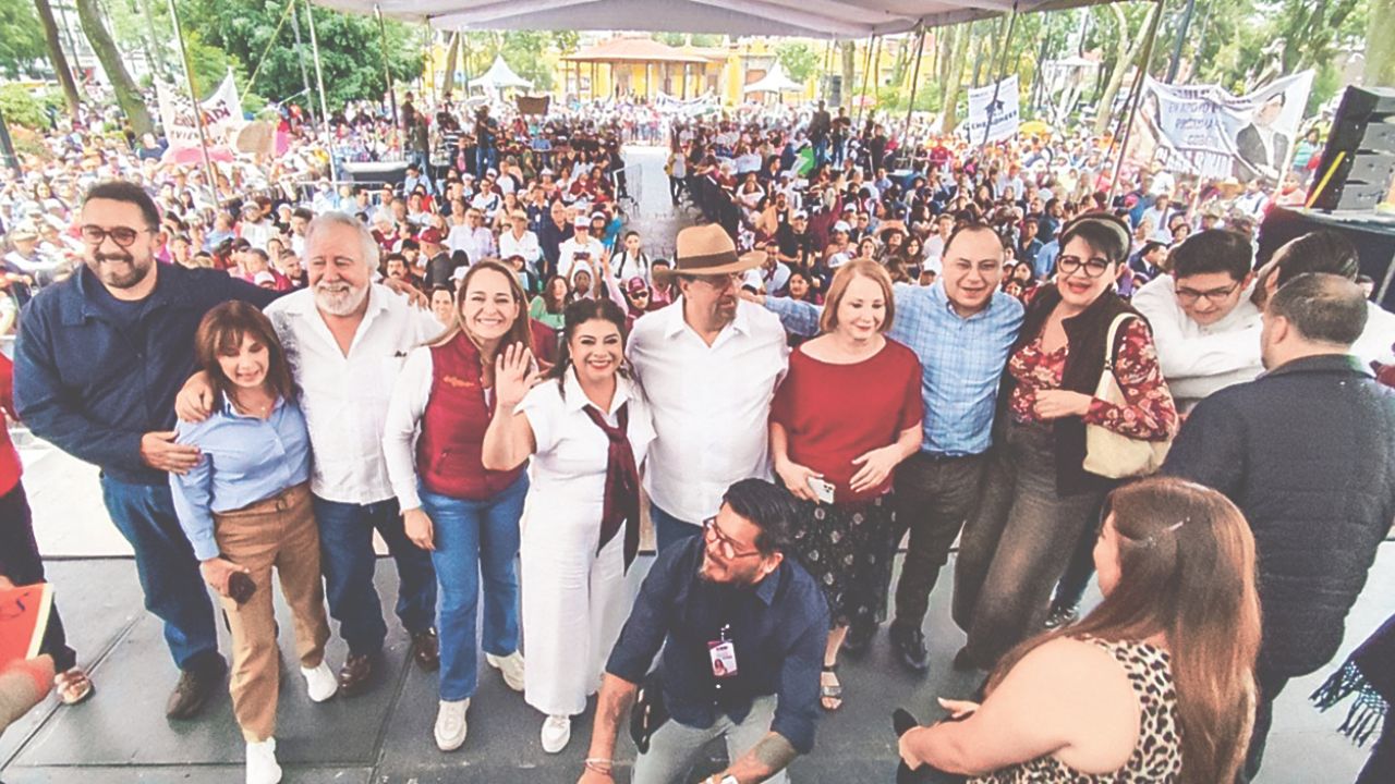 Pronóstico. La jefa de Gobierno electa, Clara Brugada, adelantó que su equipo será paritario; además, sus integrantes deben estar comprometidos con la 4T.