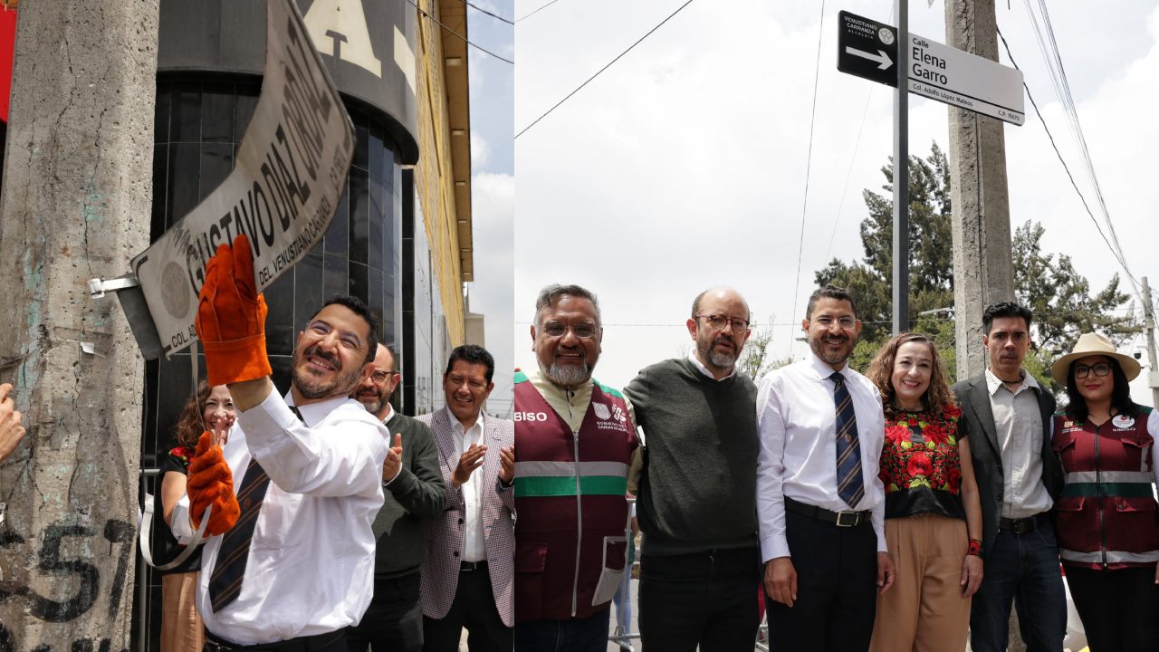 Martí Batres comenzó el renombramiento de calles en la capital mexicana y uno de los nombres que se quitarán será el de Gustavo Díaz Ordaz.