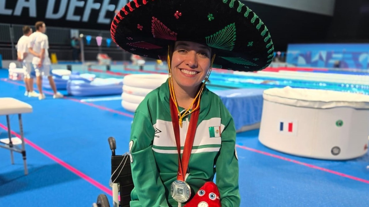 La medallista paralímpica, Haideé Aceves, se instaló en una nueva final de para natación, en los Juegos de París 2024.