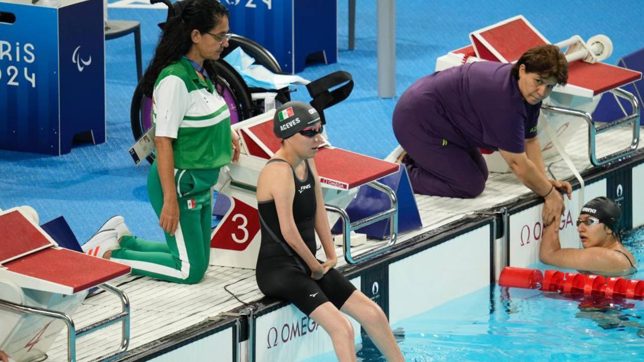 La mexicana Haideé Aceves le dio a México su primera medalla en los Juegos Paralímpicos de París 2024 y ésta fue en la para natación.