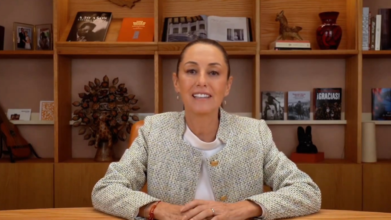 Foto: Captura de pantalla/Sheinbaum, llamó al Tribunal Electoral del Poder Judicial a seguir la Constitución y las Leyes electorales