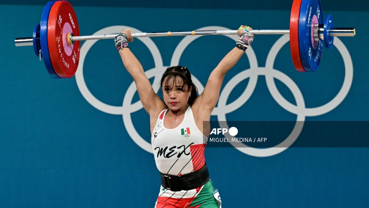 La mexicana Janeth Gómez finalizó en el octavo lugar en Halterofilia, este jueves en los Juegos Olímpicos de París 2024.