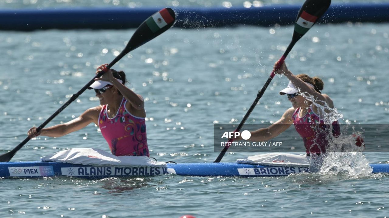 Las kayakistas mexicanas, Beatriz Briones y Karina Alanís, terminaron su participación en los Juegos Olímpicos de París 2024.