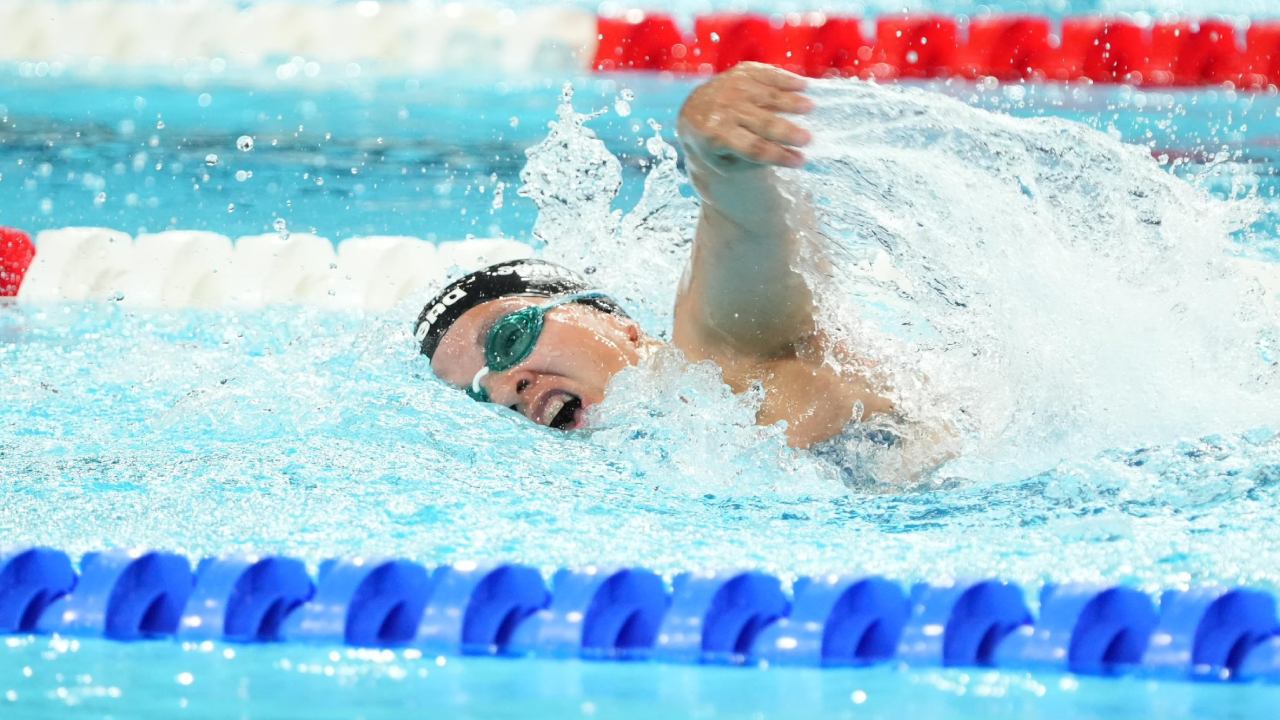 La mexicana Naomi Somellera finalizó en el noveno lugar general de la prueba de 200m combinado SM7 de la para natación, en París 2024.