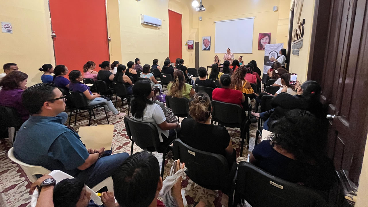 programa no estás sola en Campeche