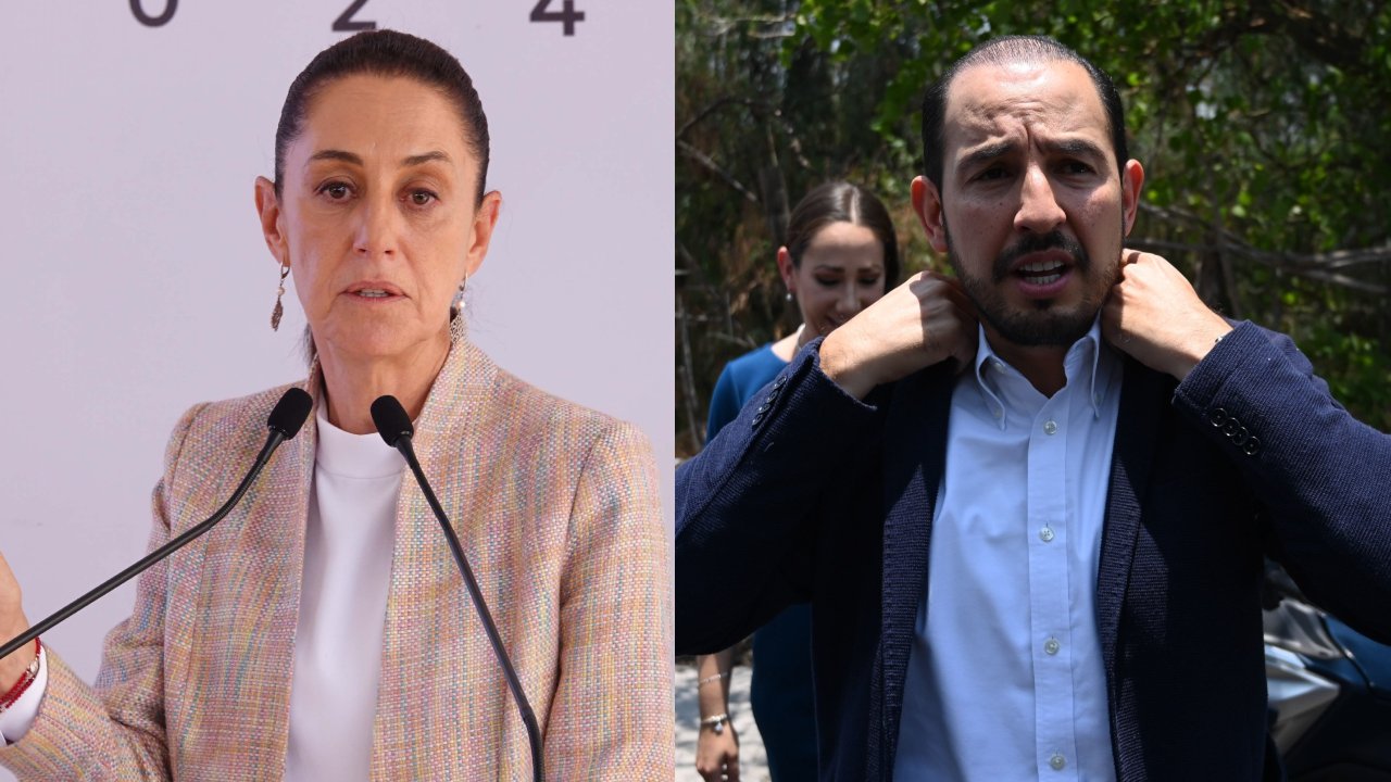 La presidenta electa de México, Claudia Sheinbaum, cuestionó la credibilidad del presidente nacional del PAN, Marko Cortés