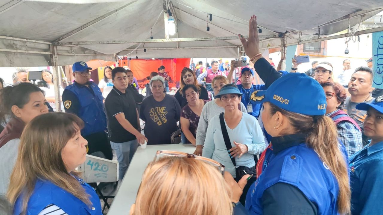 Mantienen módulo permanente en Coyoacán para víctimas de explosión