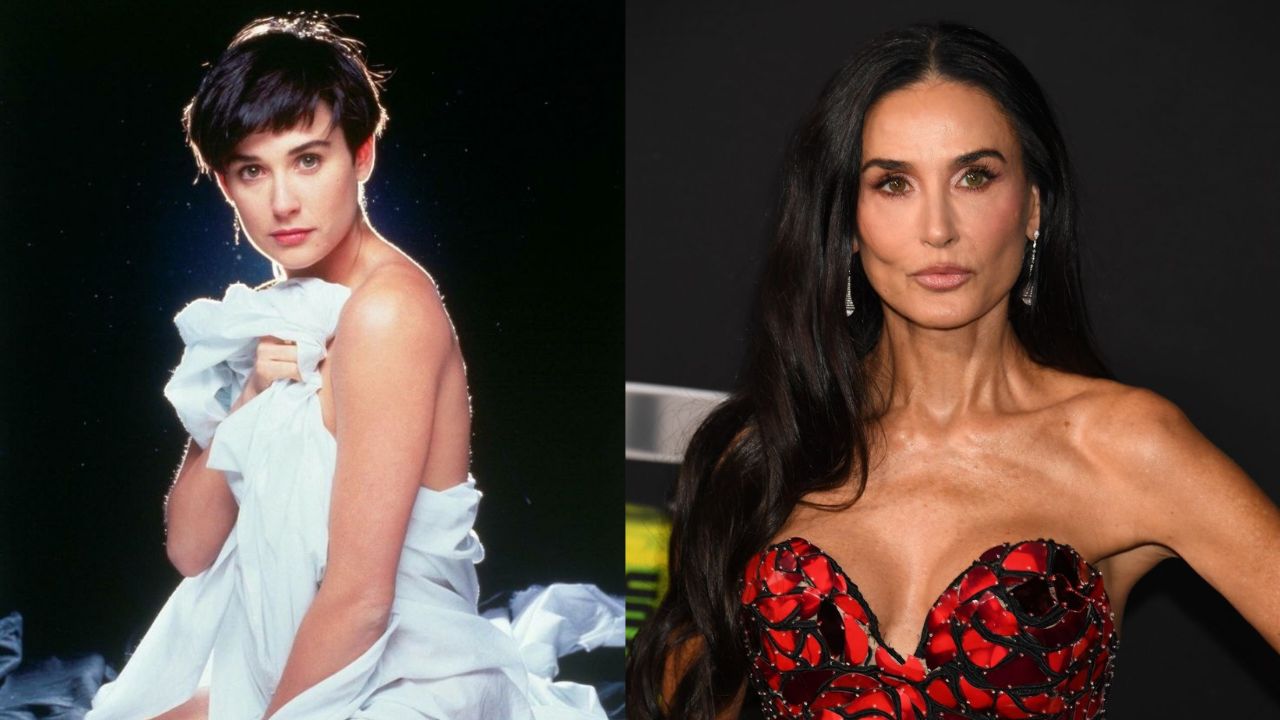 Así ha cambiado Demi Moore a lo largo de su carrera