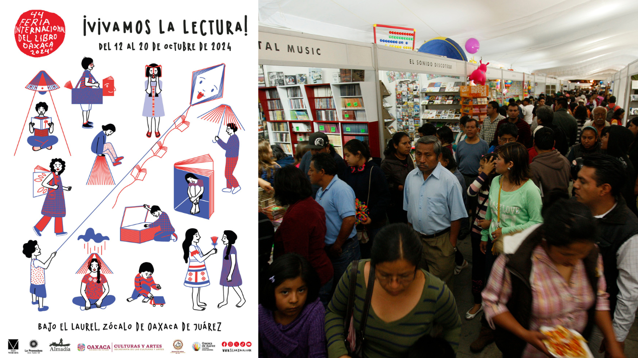 La Feria Internacional del Libro de Oaxaca volverá, para su edición 44, al corazón de la ciudad con un programa sumamente especial.