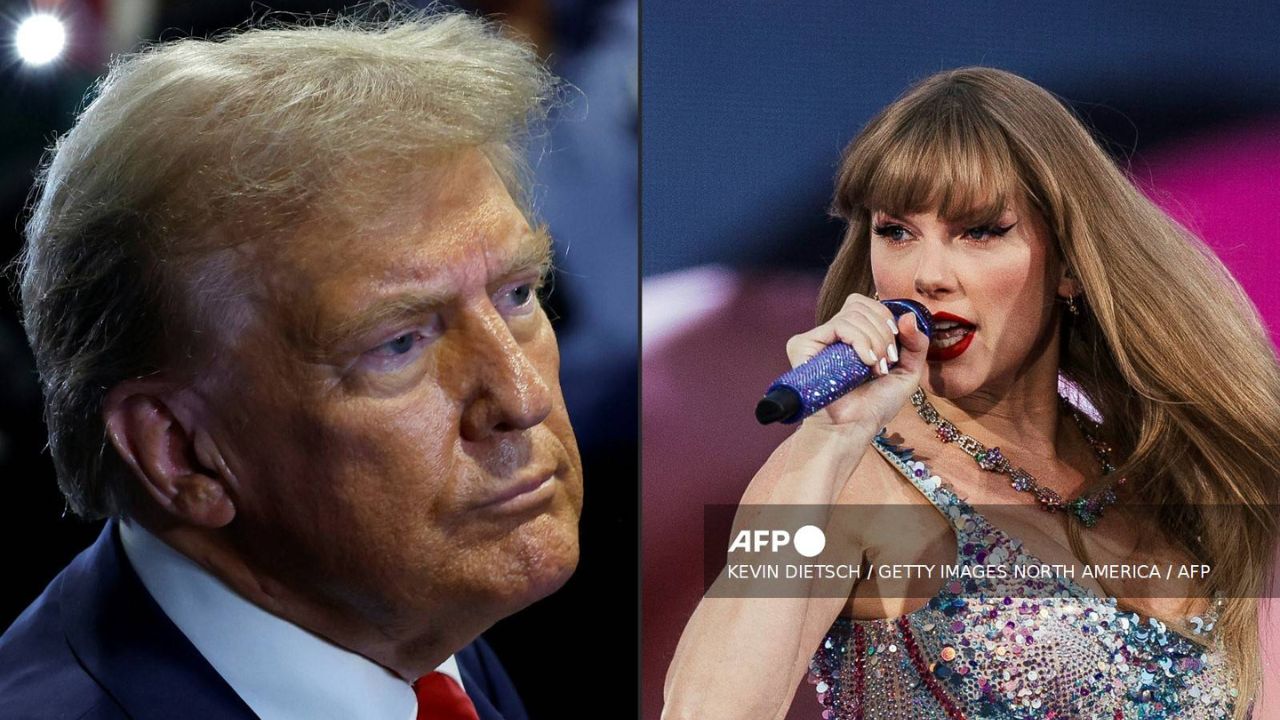 Donald Trump arremetió contra Taylor Swift luego de que la cantante eligió a Harris; asegura que la "odia"