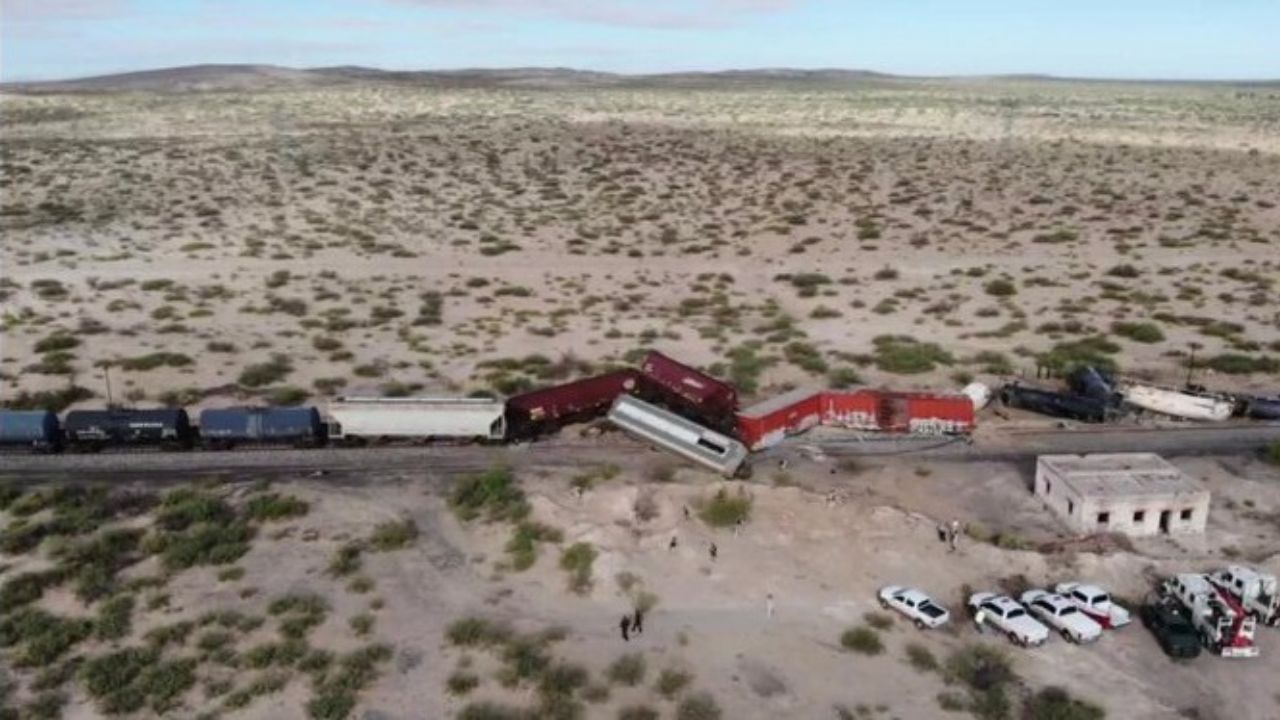 Descarrila tren en Chihuahua; cuatro heridos y un menor desaparecido