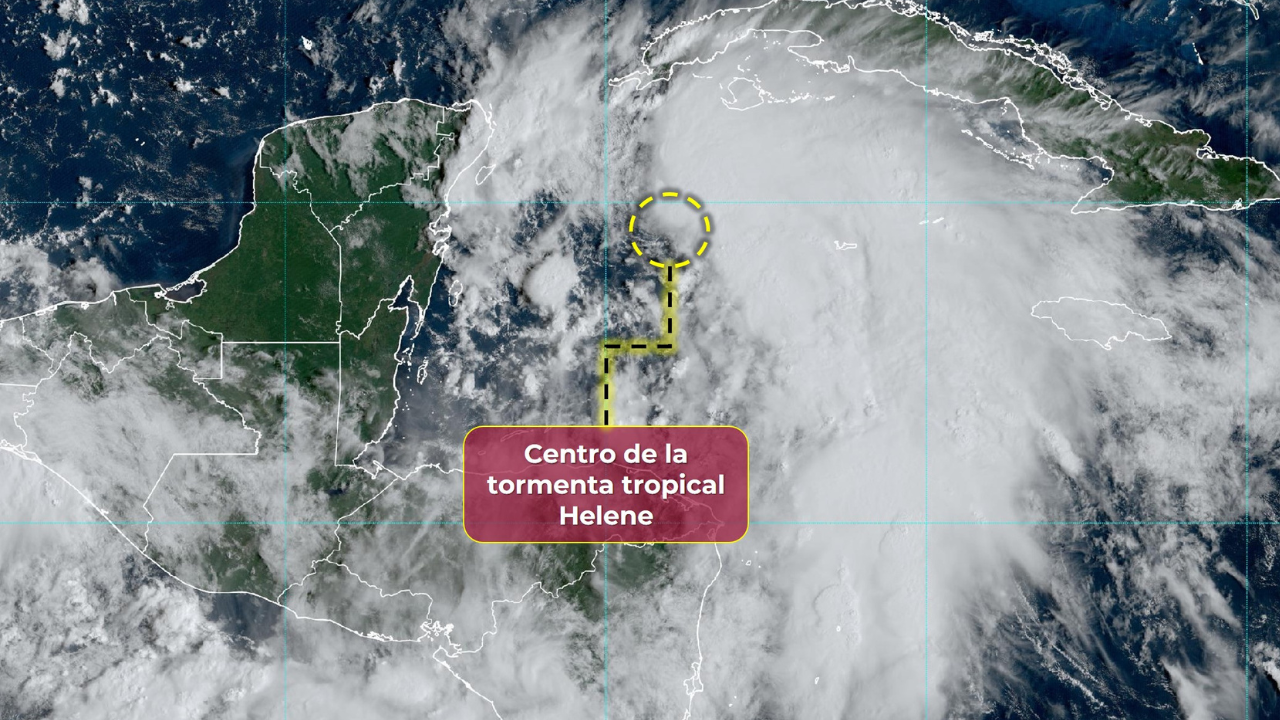 tormenta tropical Helene