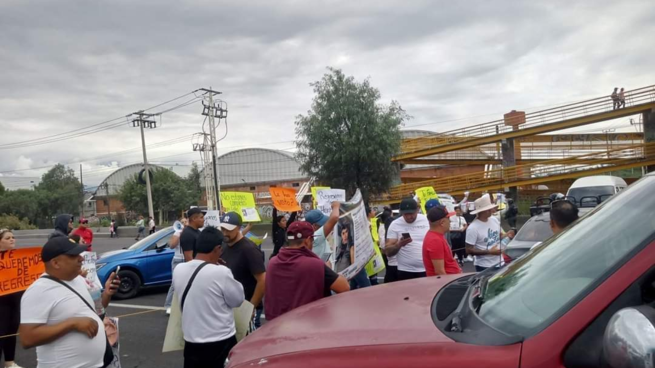 Bloqueada la autopista Mexico Puebla