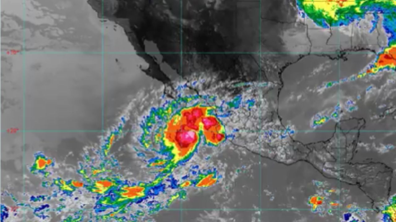 Se forma tormenta tropical Iliana en el Pacífico, podría tocar Cabo San Lucas