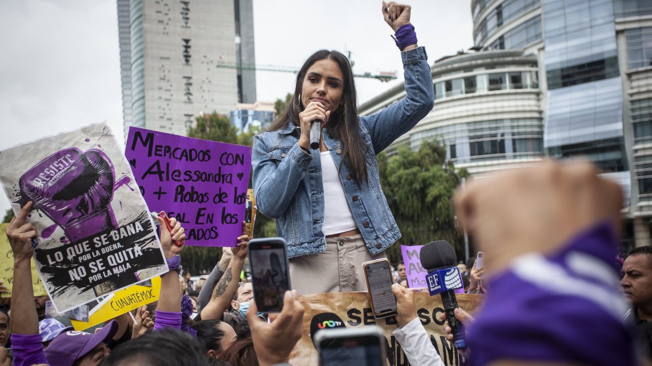 La alcaldesa electa de Cuauhtémoc, Alessandra Rojo de la Vega, dijo confiar en la resolución del TEPJF tras la impugnación de Caty Monreal