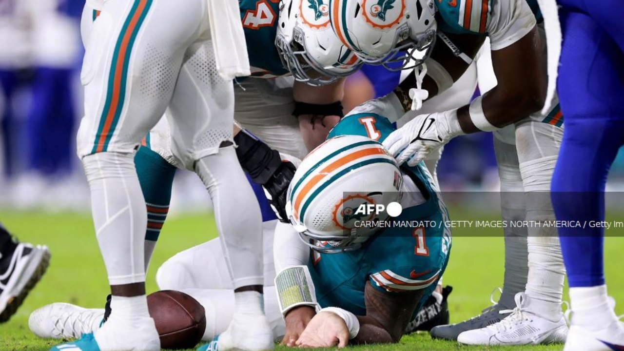 Los Miami Dolphins cayeron 31-10 ante Buffalo Bills, en un partido en el que Tua Tagovailoa salió del campo por una conmoción cerebral.