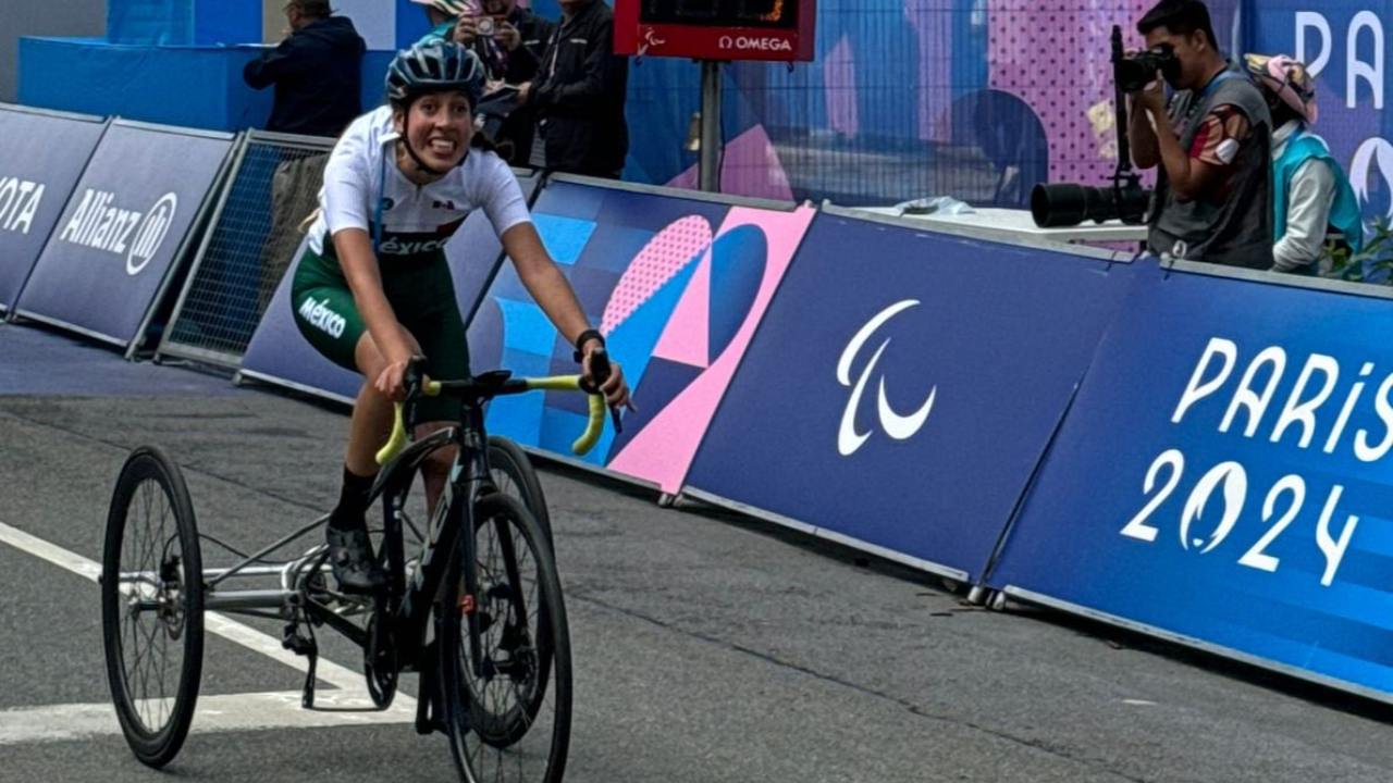 Dulce González obtuvo este sábado el sexto lugar en la prueba de para ciclismo de ruta T1-2, en los Juegos Paralímpicos de París 2024.