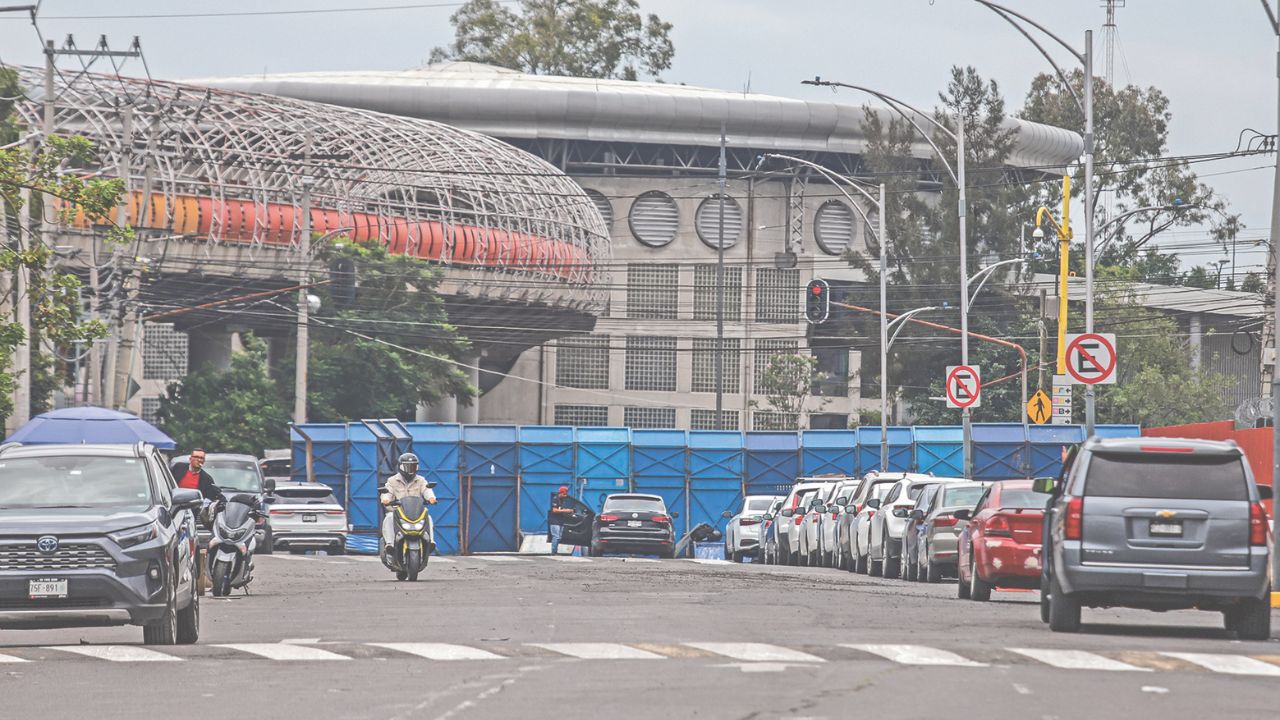 Seguridad. La zona de San Lázaro se encuentra blindada hasta el 1 de octubre, cuando Claudia Sheinbuam rinda protesta como Presidenta.