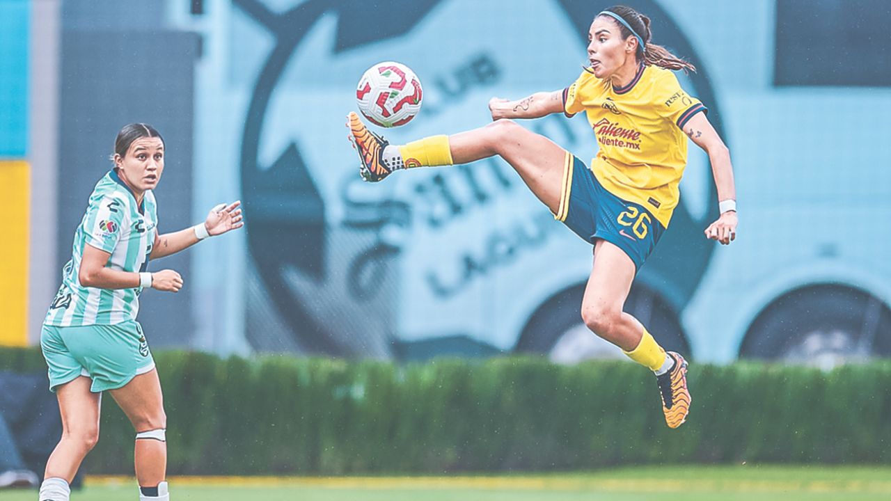 América femenil venció 2-0 al Santos Laguna en acciones de la jornada 12 del campeonato femenino