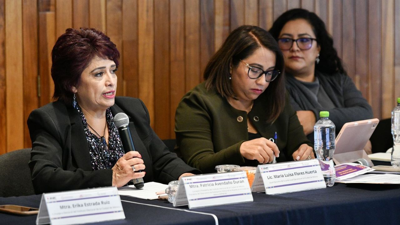 Apoyo. La consejera presidenta del IECM dijo que hay abogados y psicólogos en el órgano electoral que atienden a quienes han sido víctimas.