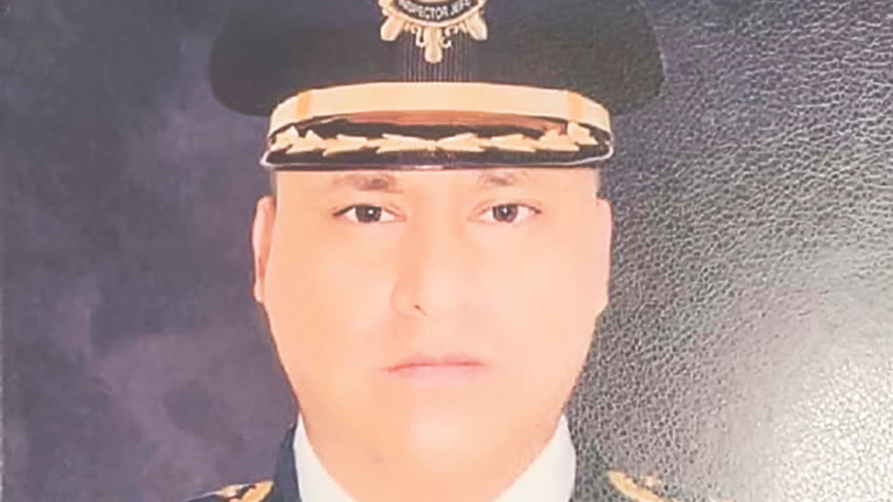 DEBER. David Azaid Hernández Ramírez murió mientras realizaba su labor policial.