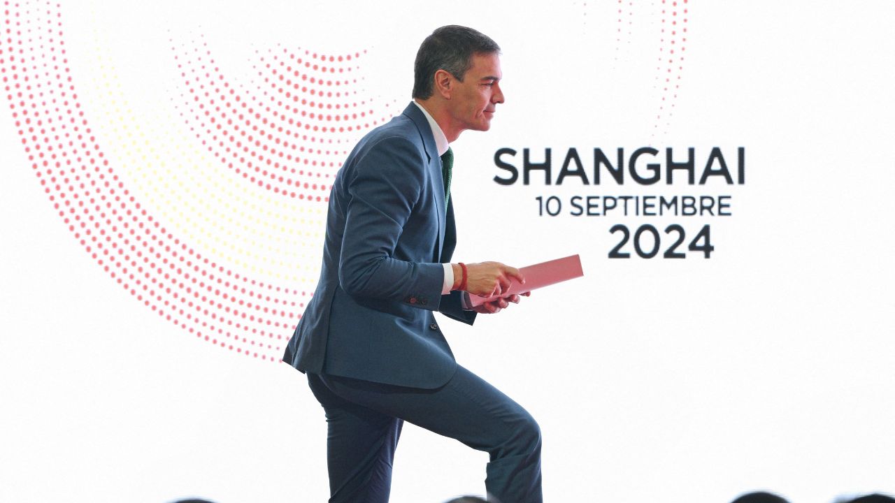 En su segundo viaje a China desde 2023, el dirigente socialista español participó el martes en un foro económico en Shanghái