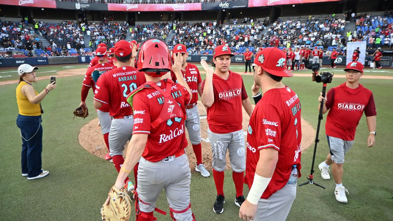 Serie del Rey quedó a una victoria de que los Diablos Rojos se proclamen campeones de la pelota caliente en México