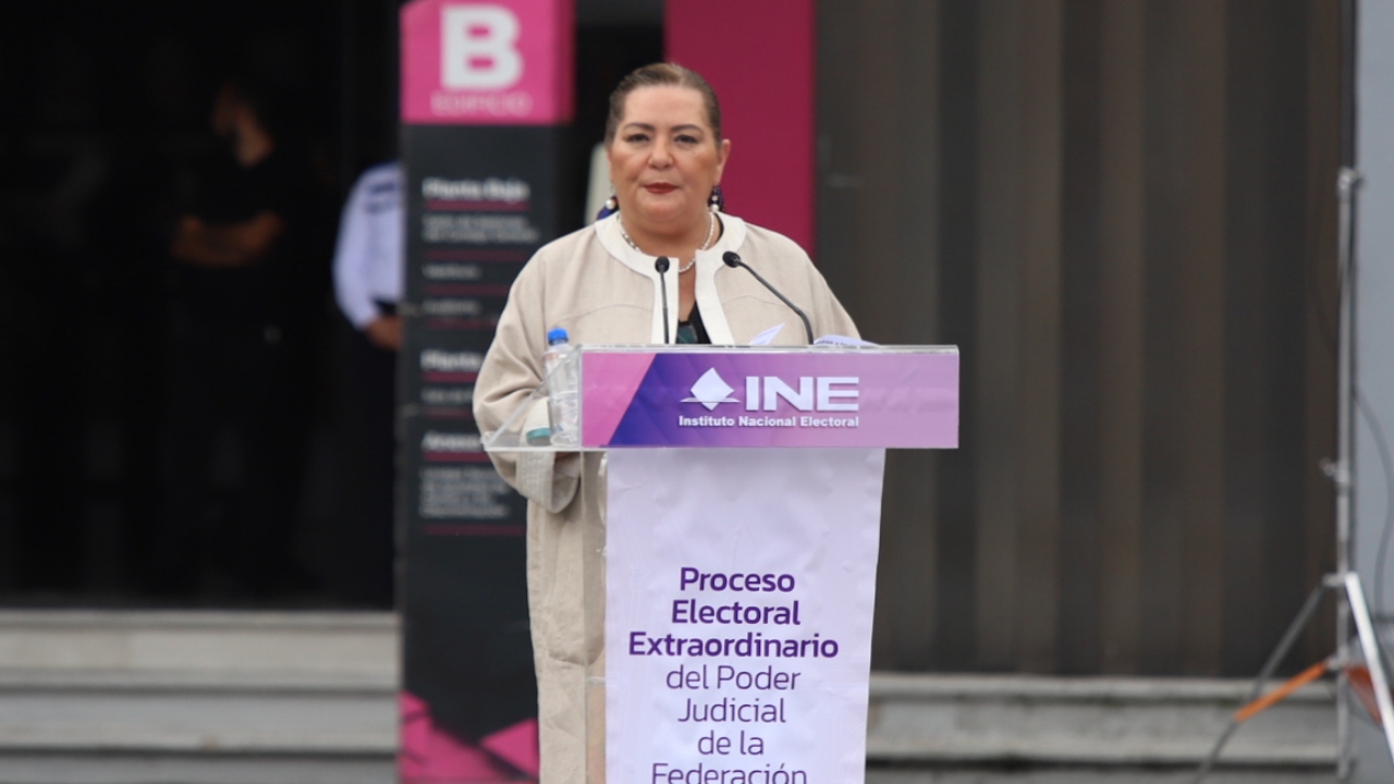 Foto: Gabriela Esquivel/ Guadalupe Taddei, garantizó que habrá reglas claras y equitativas en la elección judicial.