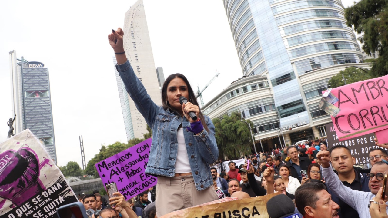 Foto: Gabriela Esquivel/ Alessandra Rojo de la Vega, pide a Sheinbaum y Brugada no manchar sus victorias