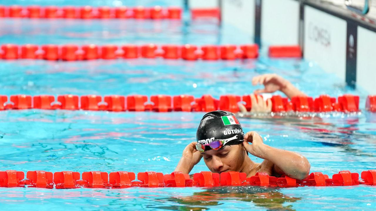 Jesús Alberto Gutiérrez Bermúdez finalizó en el lugar 10 de los 100m dorso S6 de la para natación, en los Juegos Paralímpicos de París 2024.