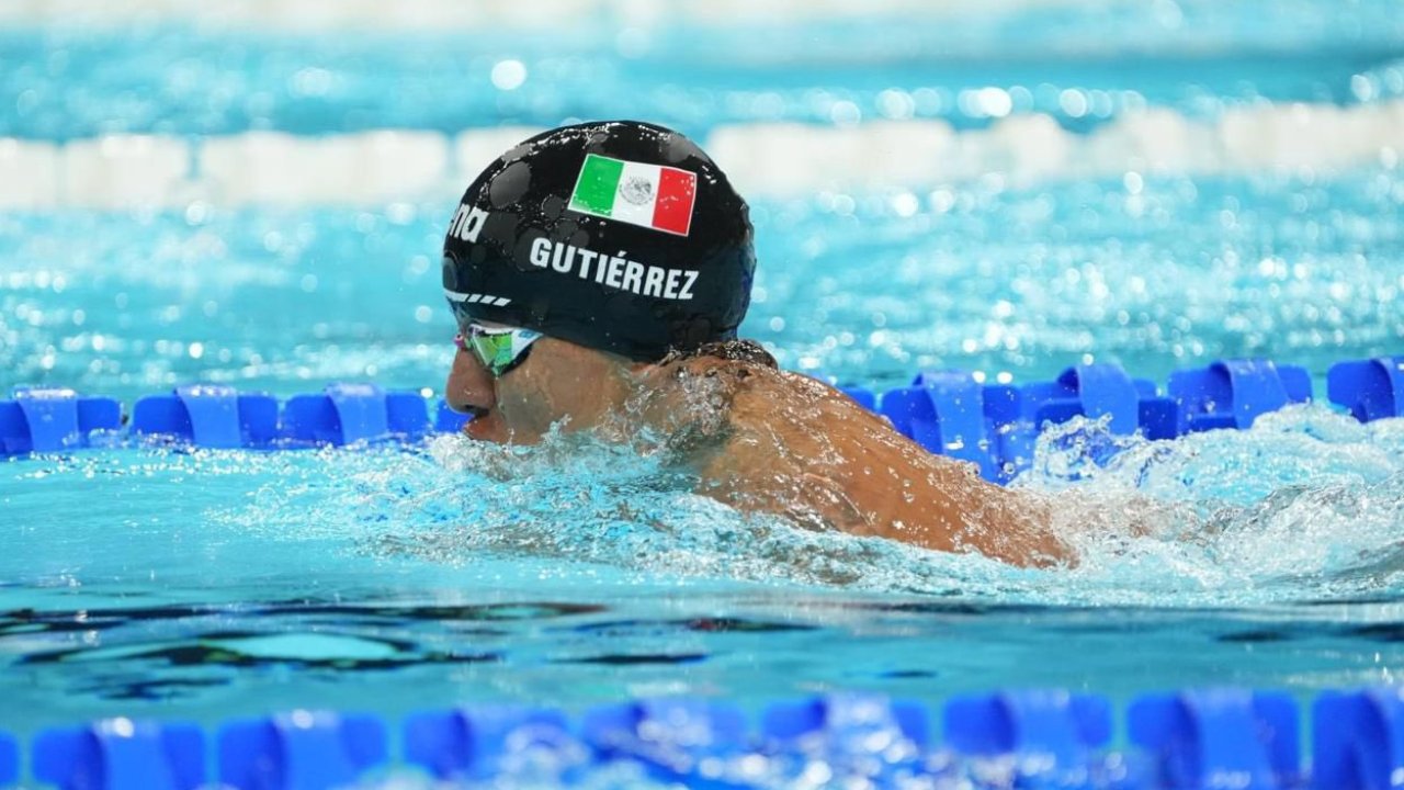 El mexicano Jesús Alberto Gutiérrez logró acceder a la final de 50m estilo mariposa S6 en la para natación, en los Juegos Paralímpicos