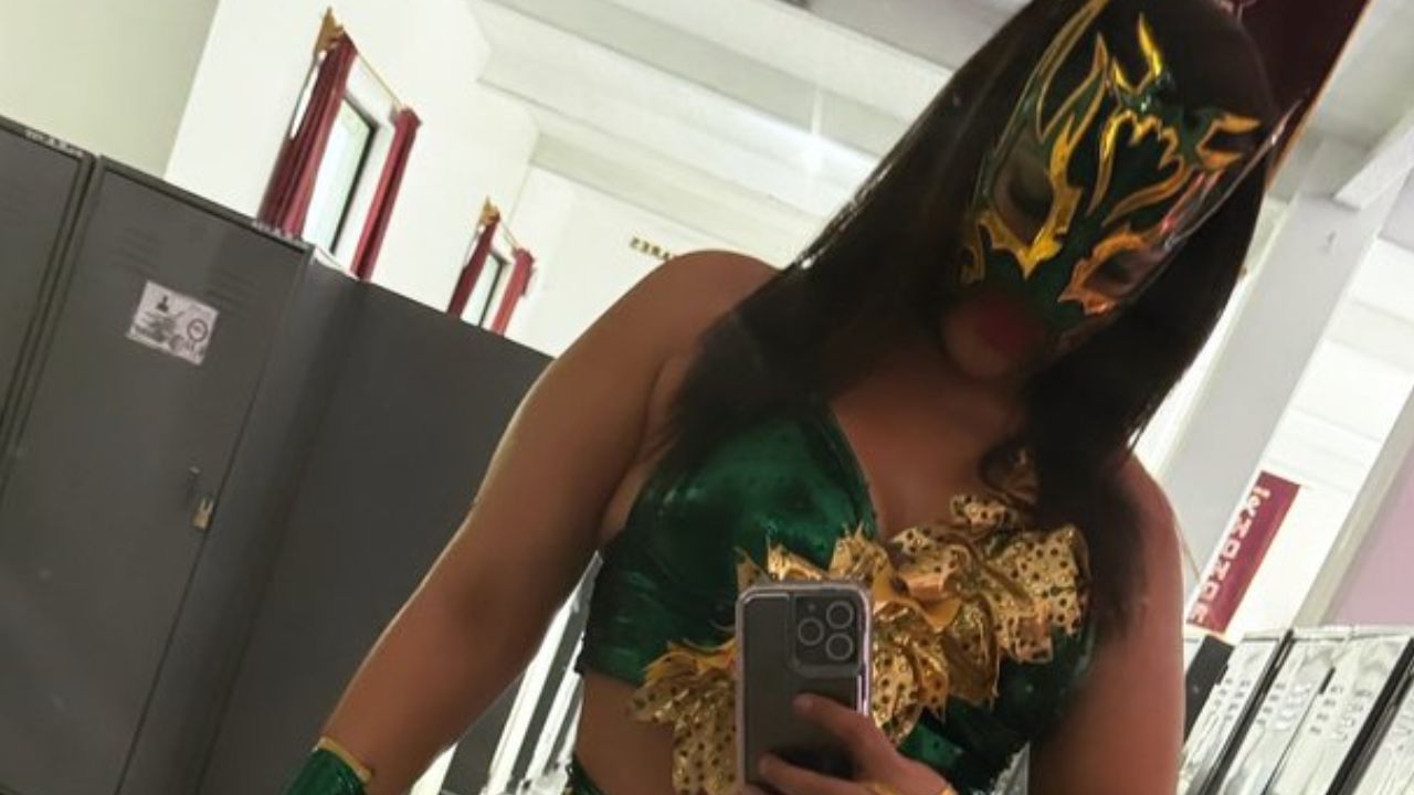 Durante una función de la Triple A, un aficionado tocó sin su consentimiento a la luchadora “La Hiedra”, tocándole un glúteo a la gladiadora.