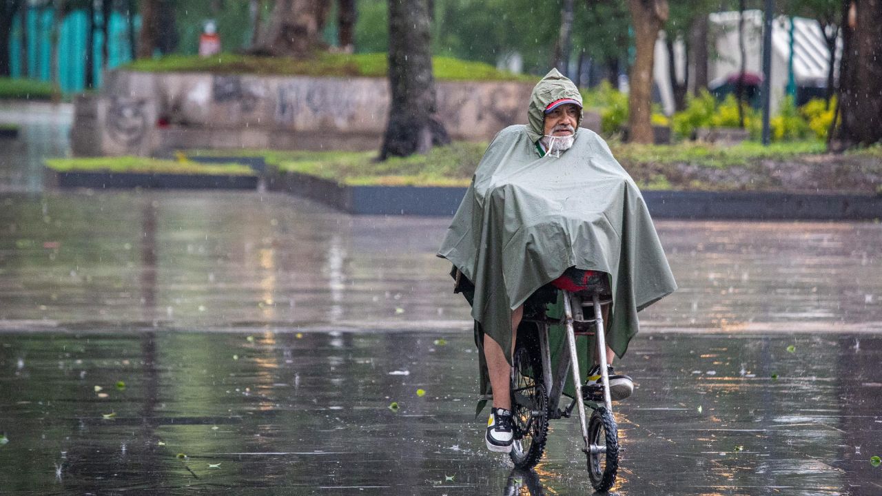 Alerta amarilla por pronóstico de lluvias fuertes en nueve alcaldías de la CDMX