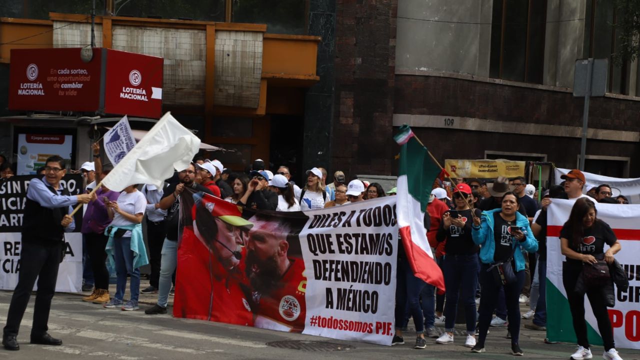 Este viernes se realizará una marcha en rechazo a la iniciativa de reforma constitucional al Poder Judicial