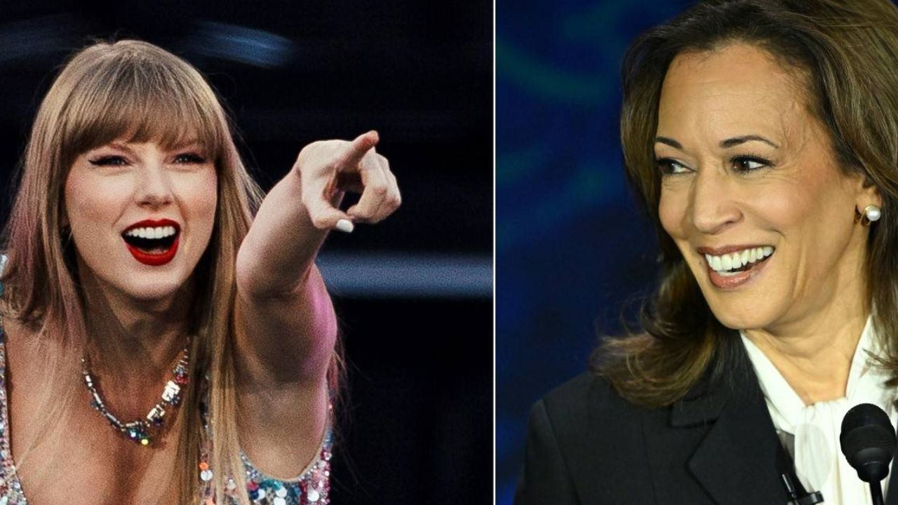 Taylor Swift, la superestrella del pop anunció su respaldo a Kamala Harris tras el debate presidencial