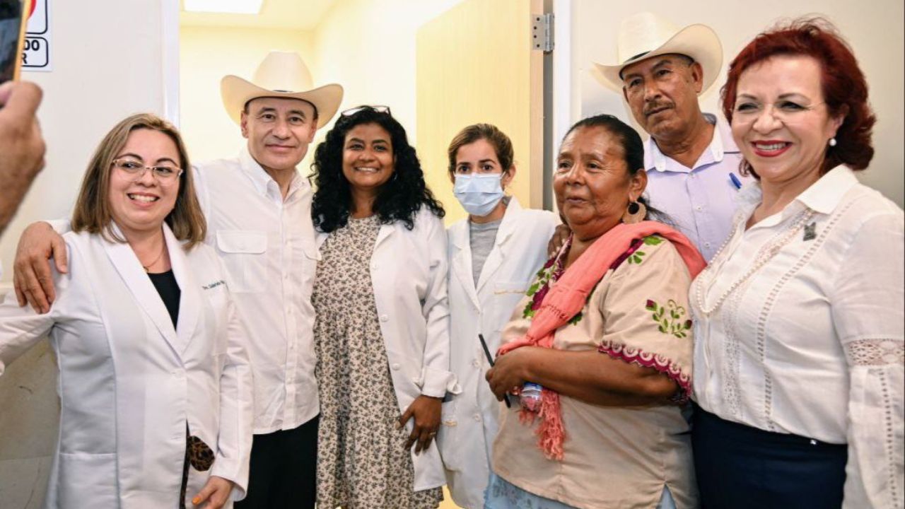 Lleva Gobernador Durazo servicios de salud gratuitos a pueblos yaquis con cinco unidades médicas