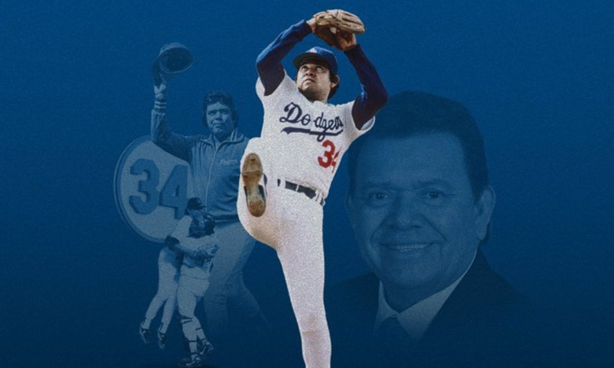 Fernando Valenzuela, expelotero mexicano de los Dodgers de la MLB, quien falleció a los 63 años de edad.