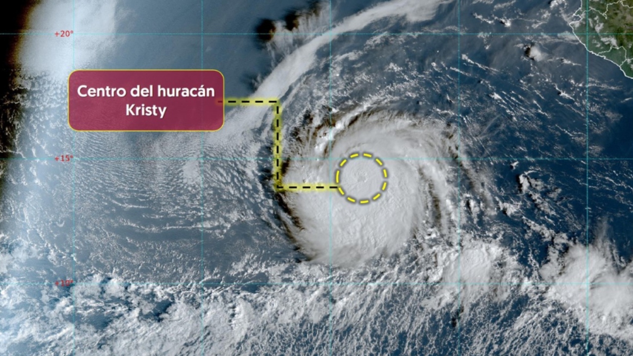 A pesar de la potencia del fenómeno, se espera que el huracán continúe desplazándose hacia el Pacífico, alejándose gradualmente de las costas mexicanas.