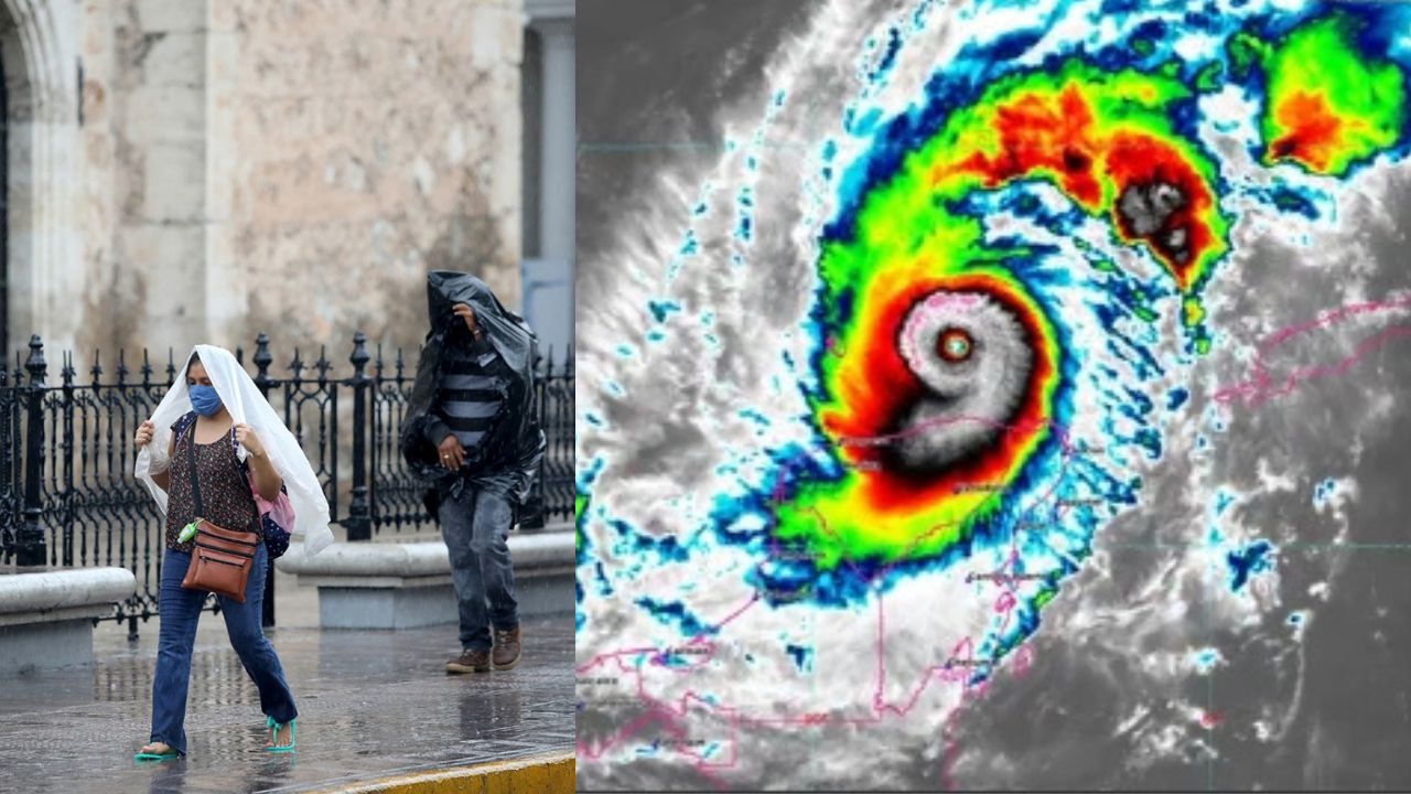 Fuertes lluvias continuarán en Yucatán, Campeche y Quintana Roo