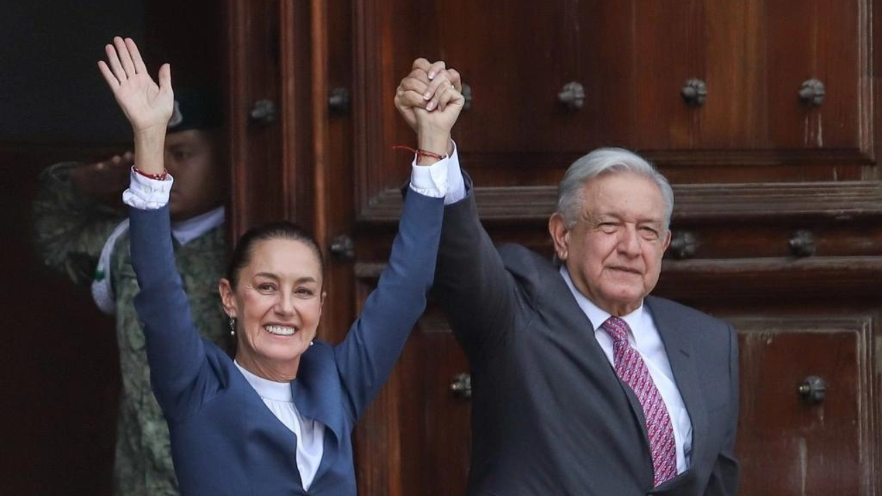 Claudia Sheinbaum y AMLO