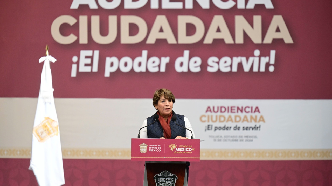 Delfina Gómez - tercera audiencia ciudadana