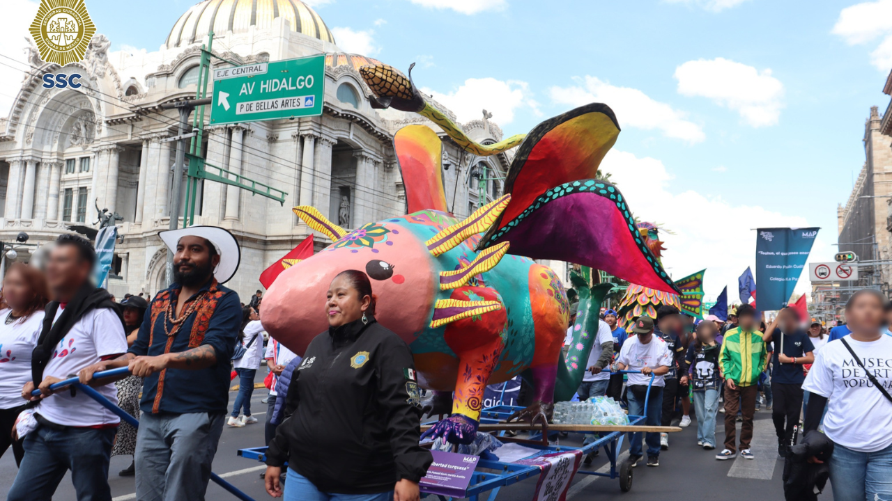 Desfile de alebrijes - sistema penitenciario