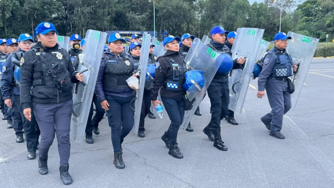 Con la participación de mil 778 policías, la SSC implementará un operativo en el estadio Olímpico Universitario, durante el partido entre los Pumas y Atlético San Luis programado para las 12:00 horas de este domingo.