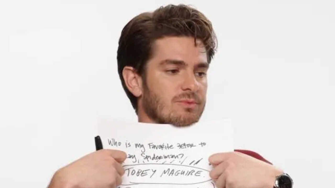 Andrew Garfield revela que su spiderman favorito es el de Tobey Maguire