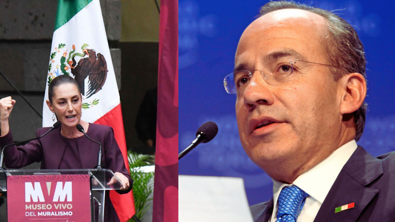 Felipe Calderón felicita a Sheinbaum por su cargo com presidenta