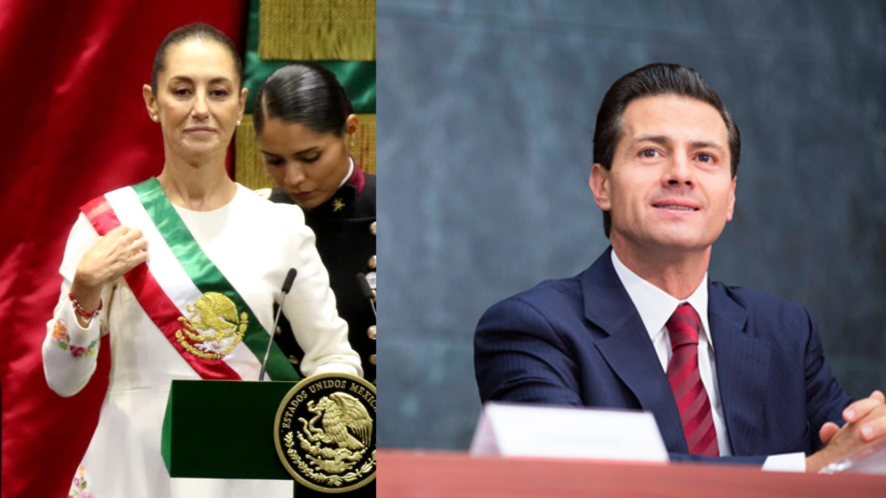 EPN felicita a Sheinbaum por su investidura como presidenta