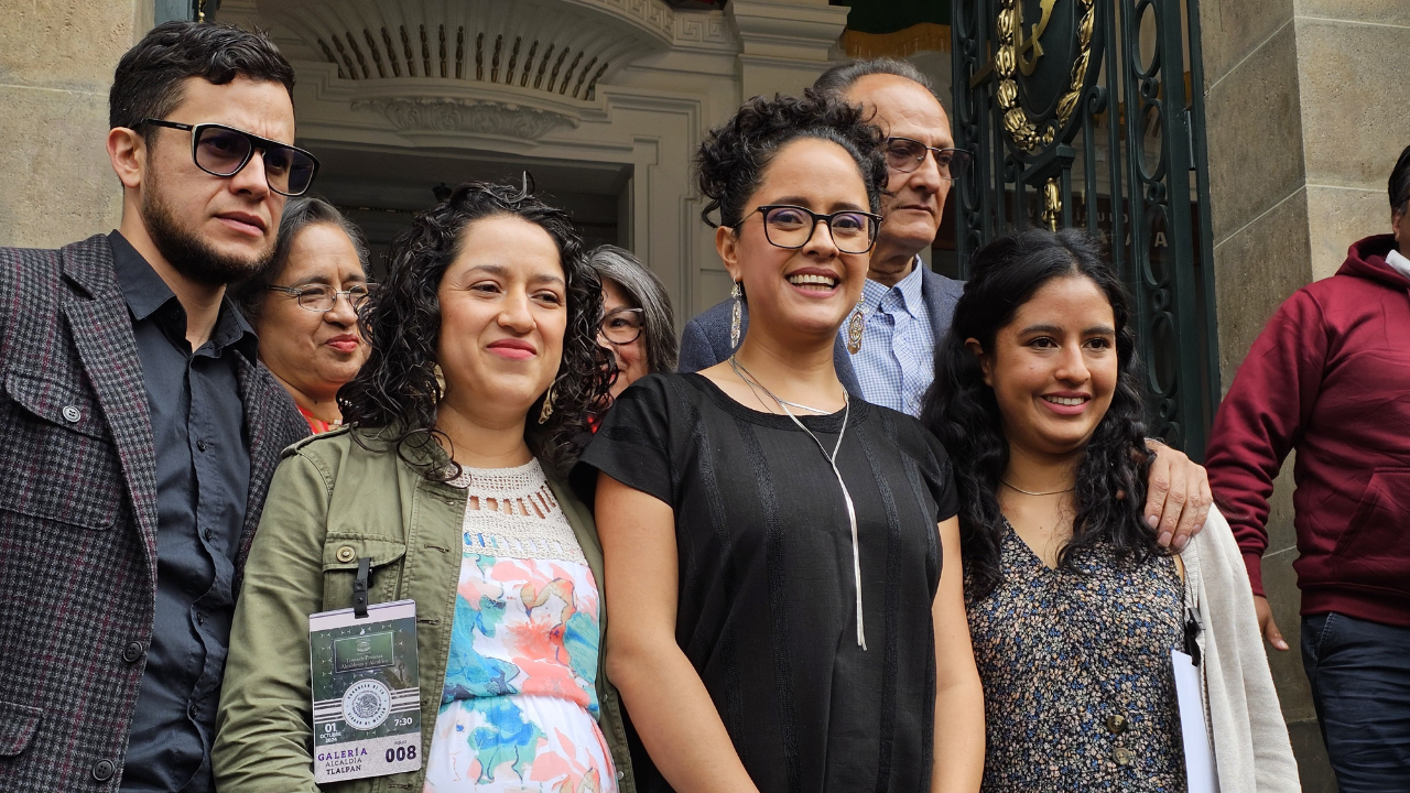 Este 1 de octubre, Gaby Osorio rindió protesta como alcaldesa de Tlalpan